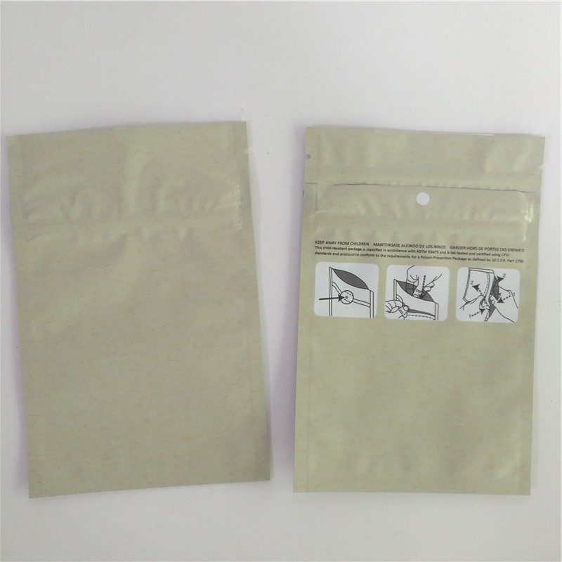 Kraft Color 180mic 4X6 تغليف البخور العشبي لبذور الزهور