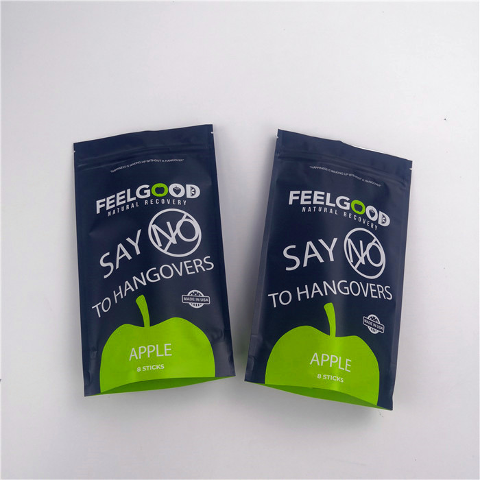 الوجبات الخفيفة مايلر 110mic زيبر الدائمة الحقائب شعار مخصص