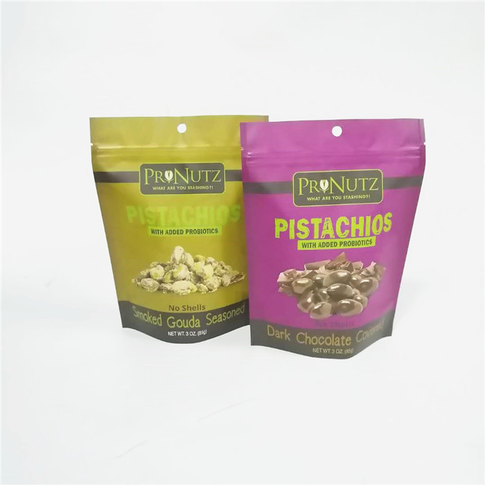 مات اللمسات الأخيرة القابلة لإعادة التدوير MOPP VMPET Stand Up Ziplock Bags