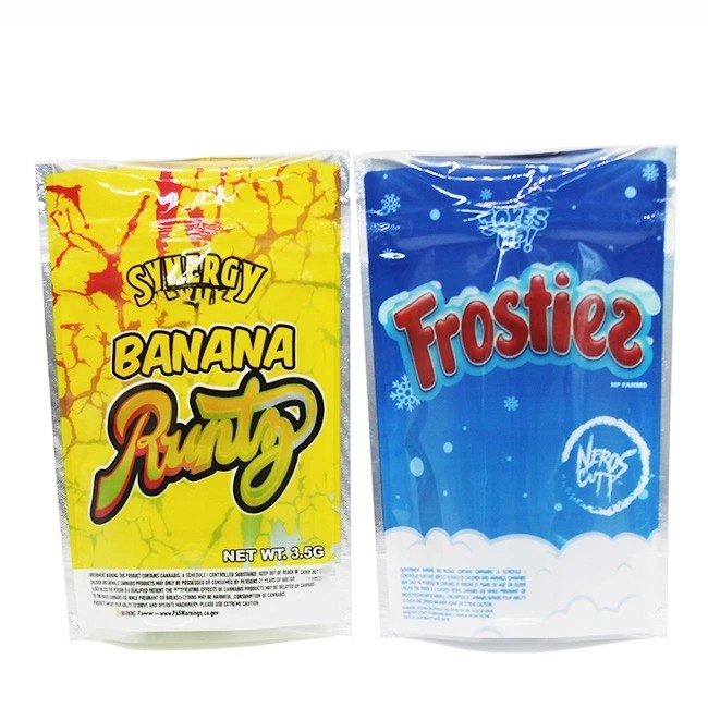 3.5g 7g CBD Herbal Incense تغليف الحقيبة مع نافذة واضحة