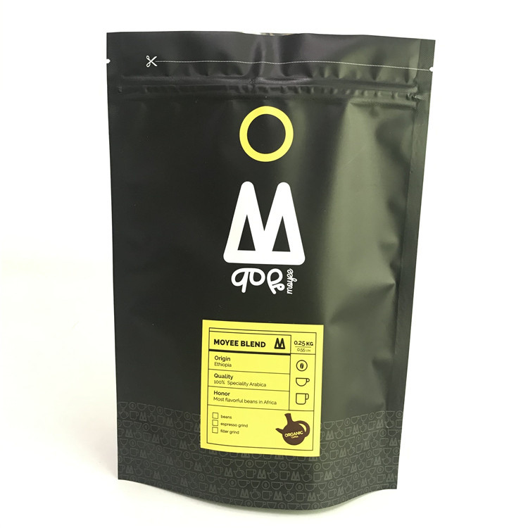 أكياس رقائق الألومنيوم المطبوعة المخصصة المطبوعة مع أكياس زيبر مايلر