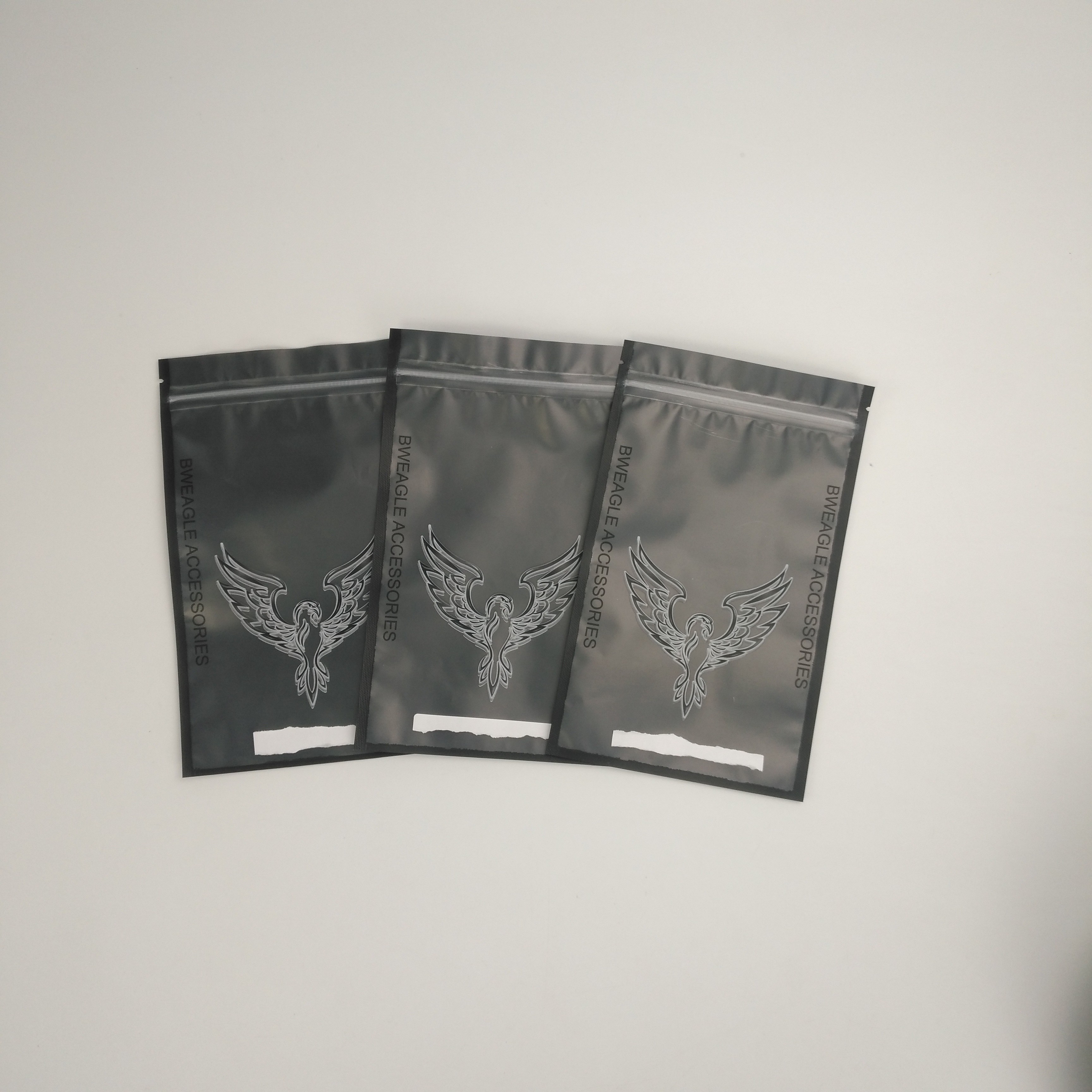 تخصيص ملحقات سماعة لامعة حقيبة التعبئة والتغليف سماعات سماعات أكياس التعبئة والتغليف مع شعار مخصص