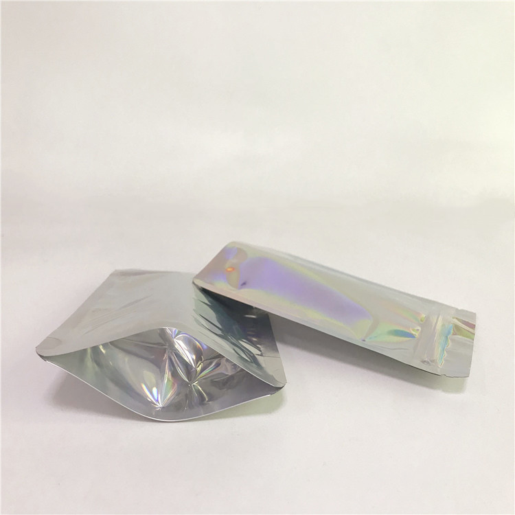 طباعة رقمية أكياس تصوير مجسمة أمامية وخلفية شفافة لتغليف مستحضرات التجميل