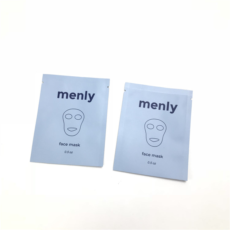 عينة مجانية لحقيبة عينة مستحضرات التجميل للاستعمال مرة واحدة لشامبو مصل العين منظف للوجه بثلاثة جوانب