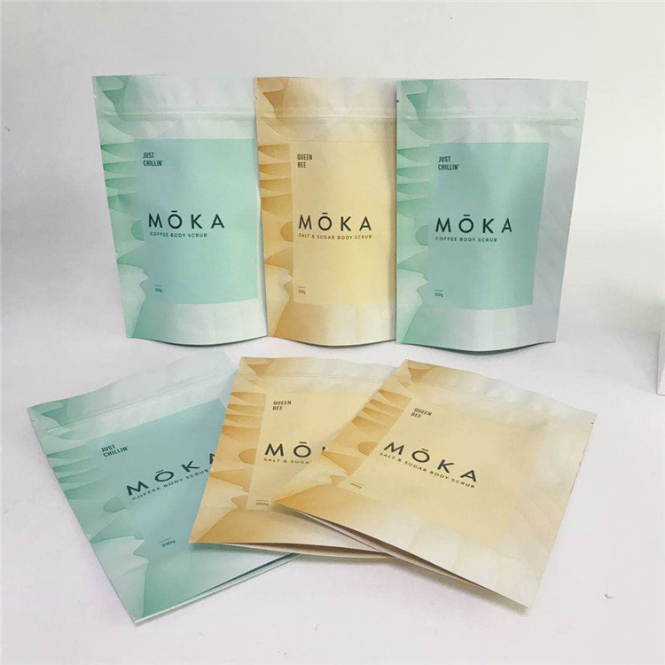 أكياس التعبئة والتغليف الطباعة الرقمية رائحة أكياس رقائق الألومنيوم ماتي مع زيبر