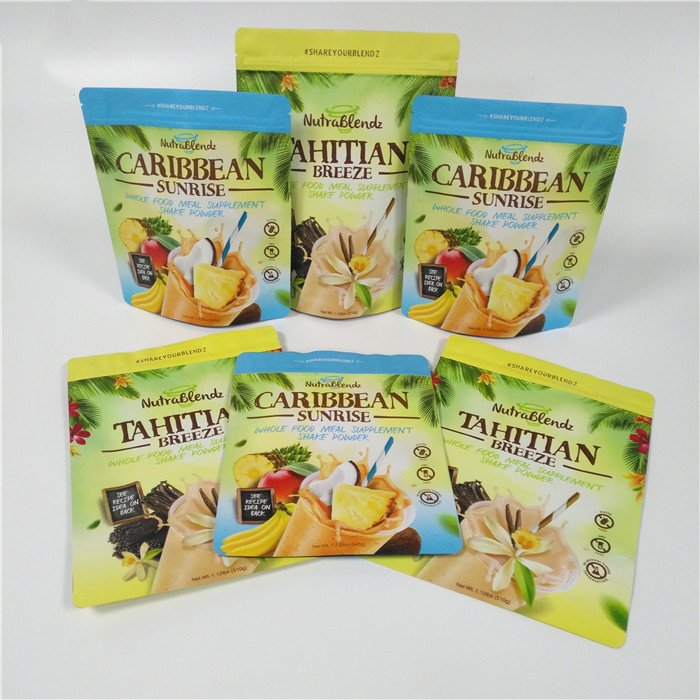 أكياس تغليف رقائق الألومنيوم غير اللامعة المقاومة للرطوبة أكياس مخصصة لتغليف المواد الغذائية