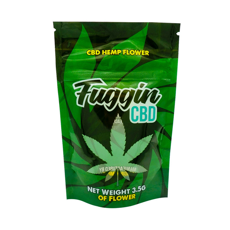 مقاومة للرائحة زهرة القنب CBD الطعام ملفات تعريف الارتباط الطفل مقاومة CR خروج زيبلوك مايلر الحقيبة