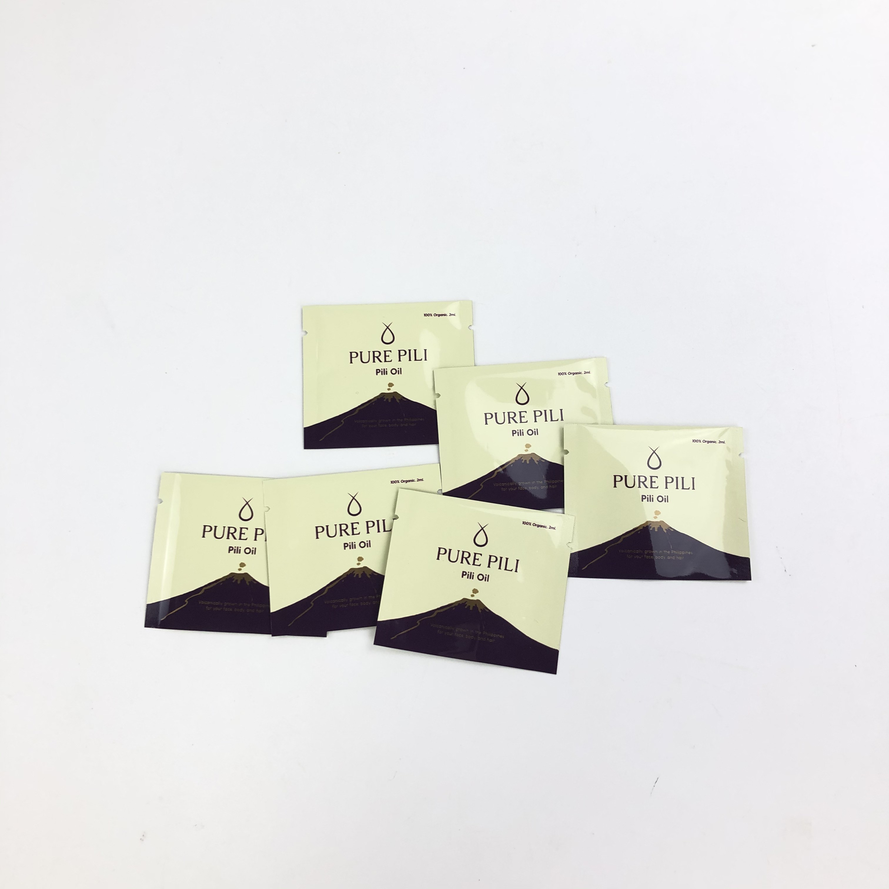 ورق ألومنيوم مطبوع مخصص بثلاثة جوانب كيس تجميلي مختوم لتغليف العينة