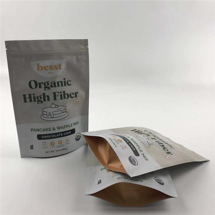 الوقوف الحقيبة زيبر مع نافذة Doypack للفواكه الجافة