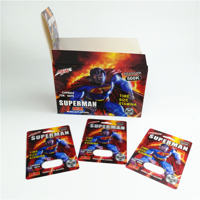 350 جرام ورق مقوى Gravnre طباعة بطاقة نفطة التغليف لحبوب الجنس