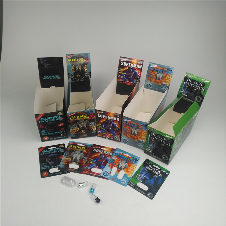 بطاقة SGS 200mic ثلاثية الأبعاد لحبوب الذكور 500K 600k