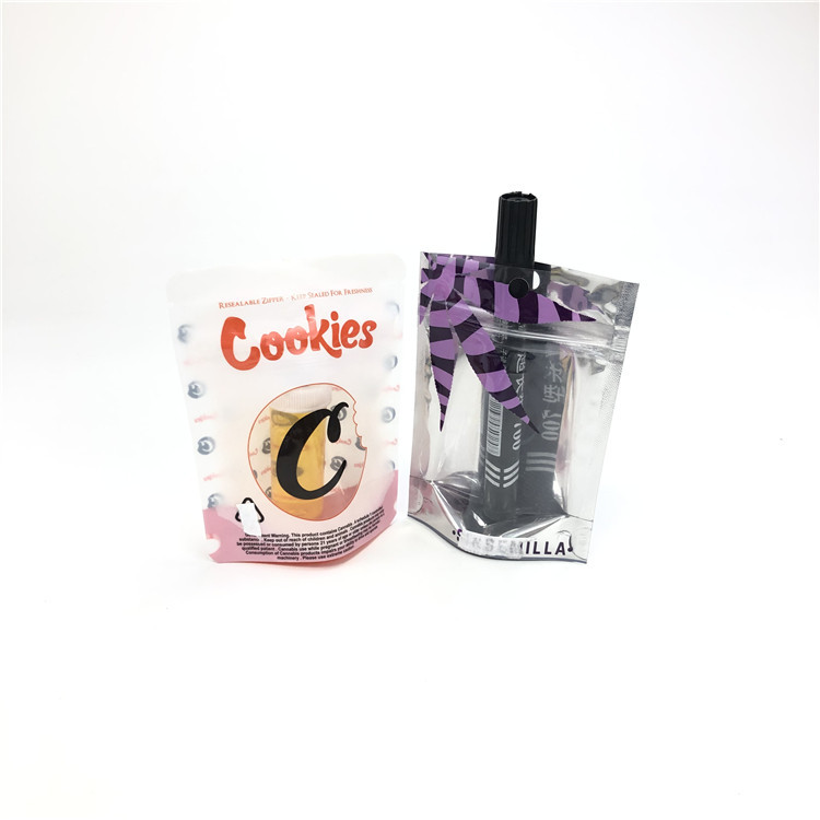 1/8 أوقية 3.5 جرام بذور زهرة CBD لمسة ناعمة ملف تعريف الارتباط مايلر عبوة تغليف الأطفال