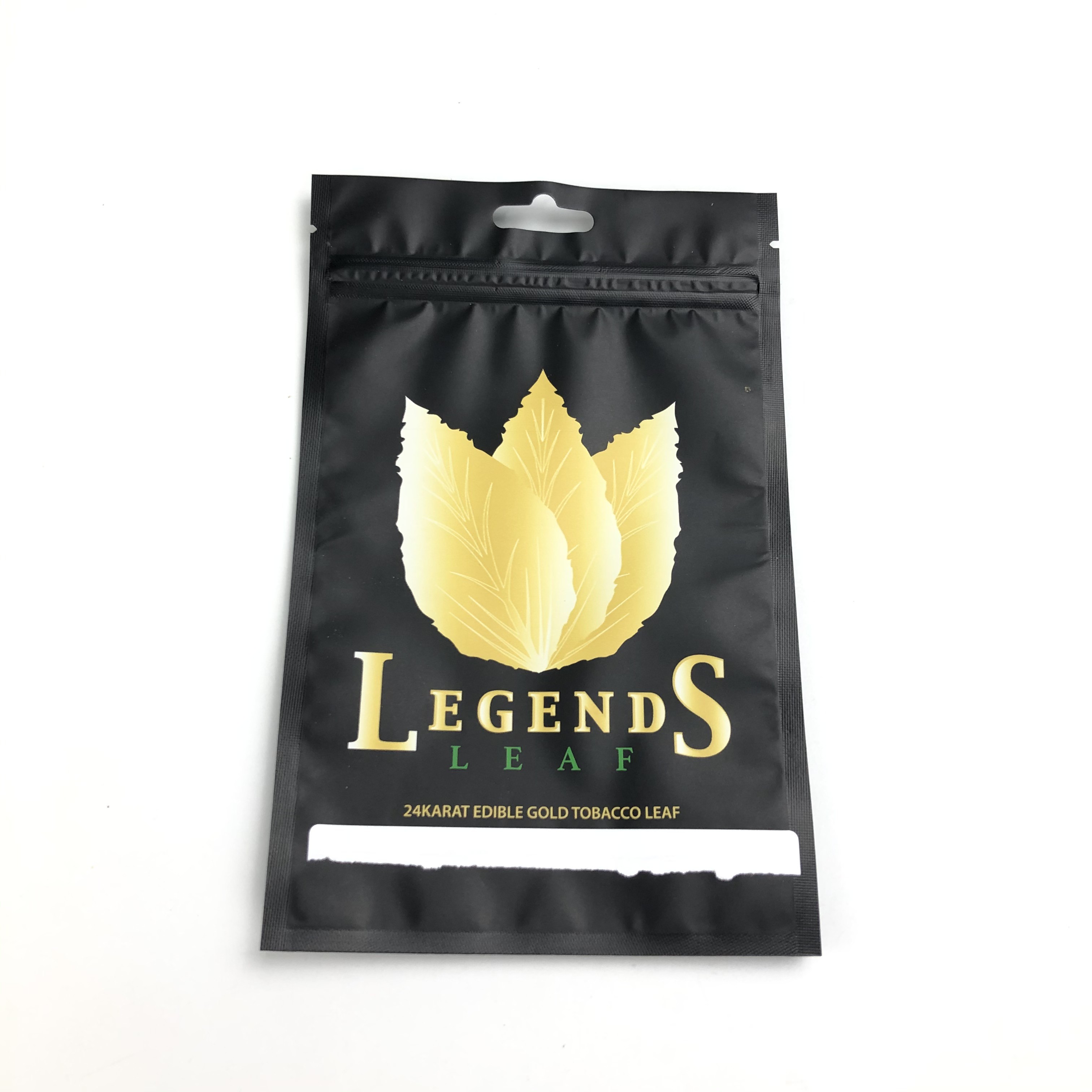 ماتي فيلم MOPP VMPET حقيبة قفل بسحاب قابلة للإغلاق للتبغ السجائر