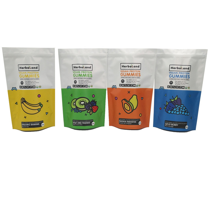 الغذاء الصف Gummies Fleixble PET CDB Mylar Bag MOPP