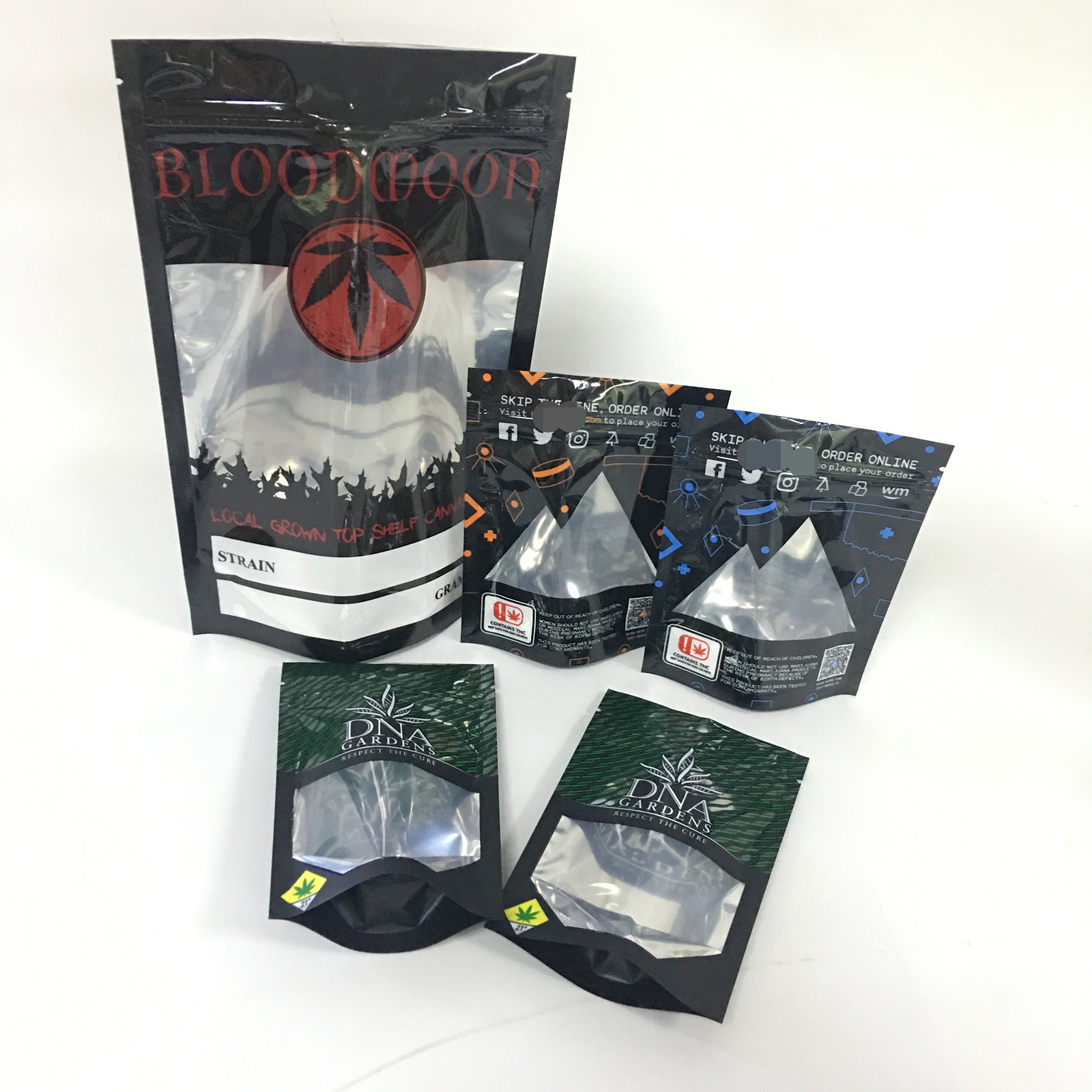 مسحوق CMYK 120 ميكرون قابلة لإعادة الاستخدام كيس رقائق الألومنيوم Cbd Gummy