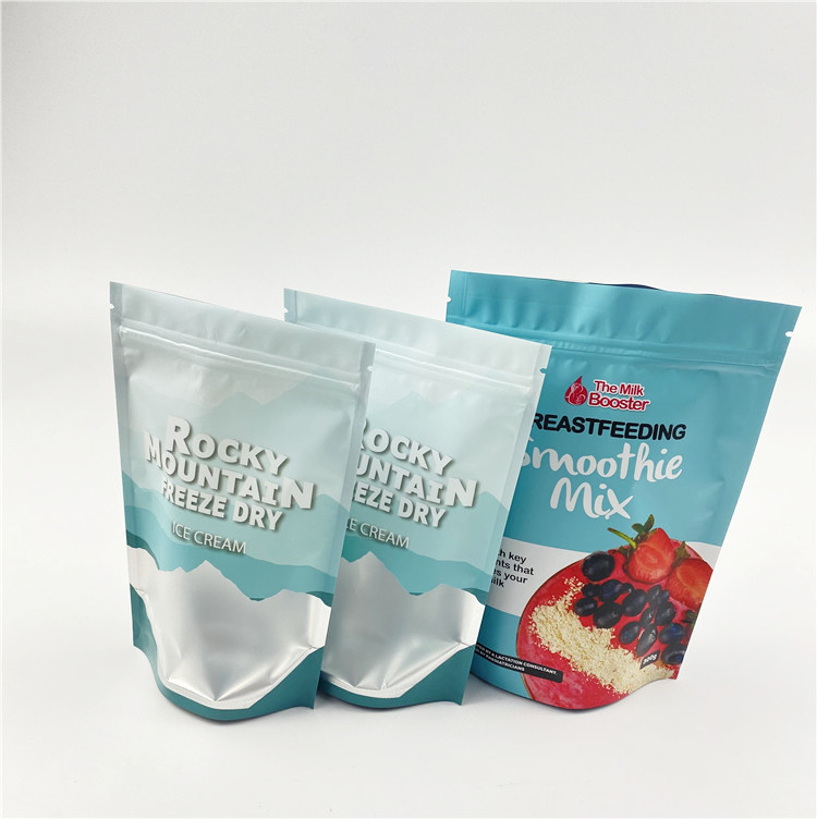 حقيبة طباعة بالحفر 100 جرام مقاومة للرائحة 250 جرام من بروتين مصل اللبن