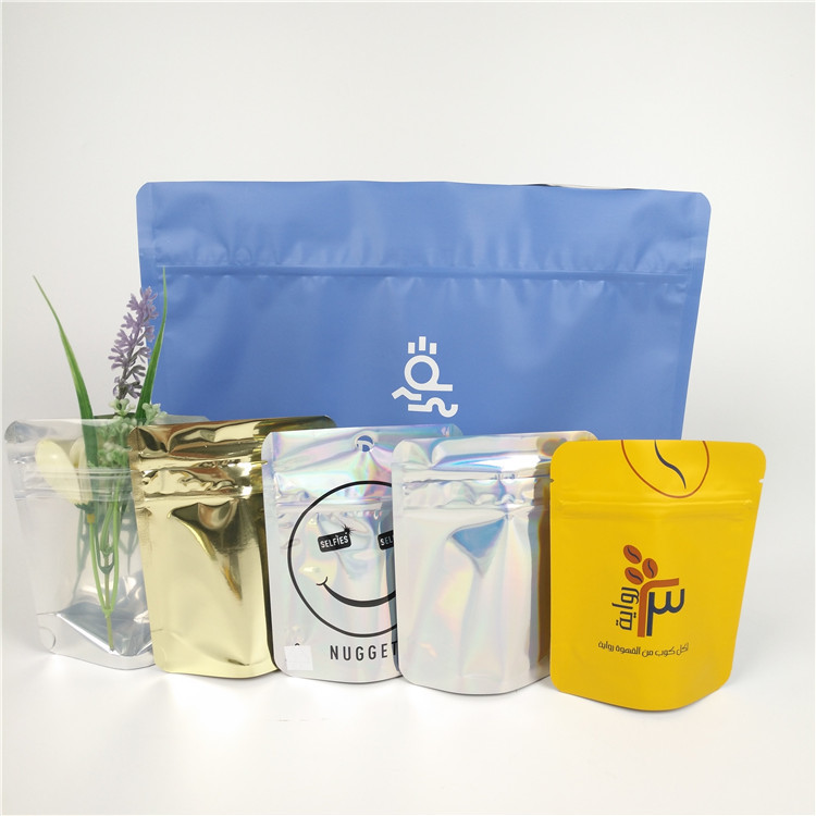 حقيبة مايلر SGS الصالحة للأكل قابلة للغلق لزبدة الفول السوداني