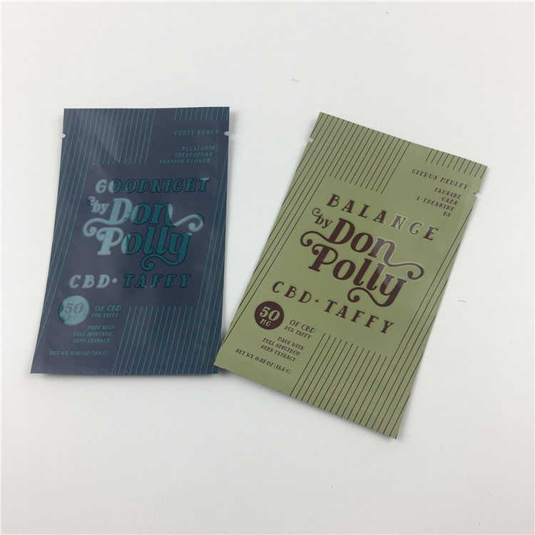 الطباعة البلاستيكية للأشعة فوق البنفسجية احباط مايلر زيبلوك الوقوف الحقائب مع نافذة