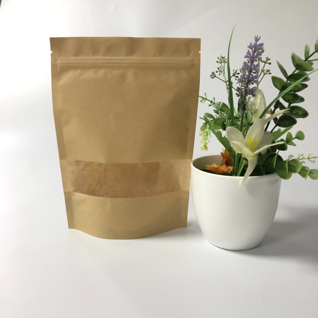 تخزين المواد الغذائية ختم شعار كرافت زيبلوك الوقوف الحقيبة مخصص