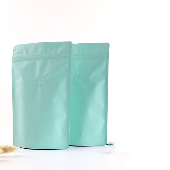 طباعة الحفر ماتي إنهاء أكياس الألومنيوم احباط سستة القهوة مع صمام