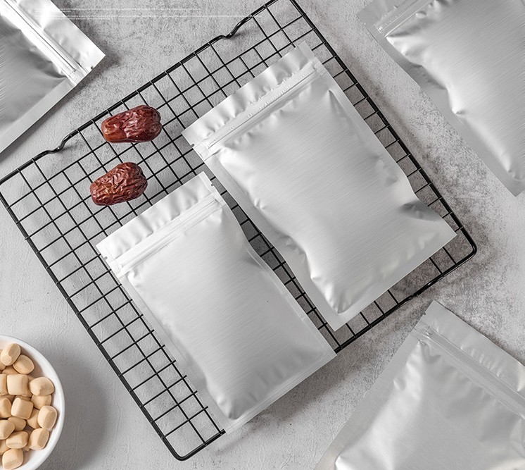 أكياس الشاي الصغيرة سستة احباط مايلر ثلاثة أكياس ختم جانبية رائحة مطبوعة مخصصة