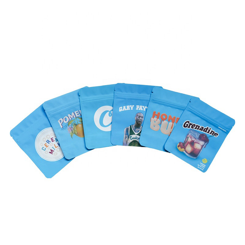 Zip Lock Weed Cookie Packaging أكياس مايلر كيس العسل العسل كيس التغليف الصالحة للأكل