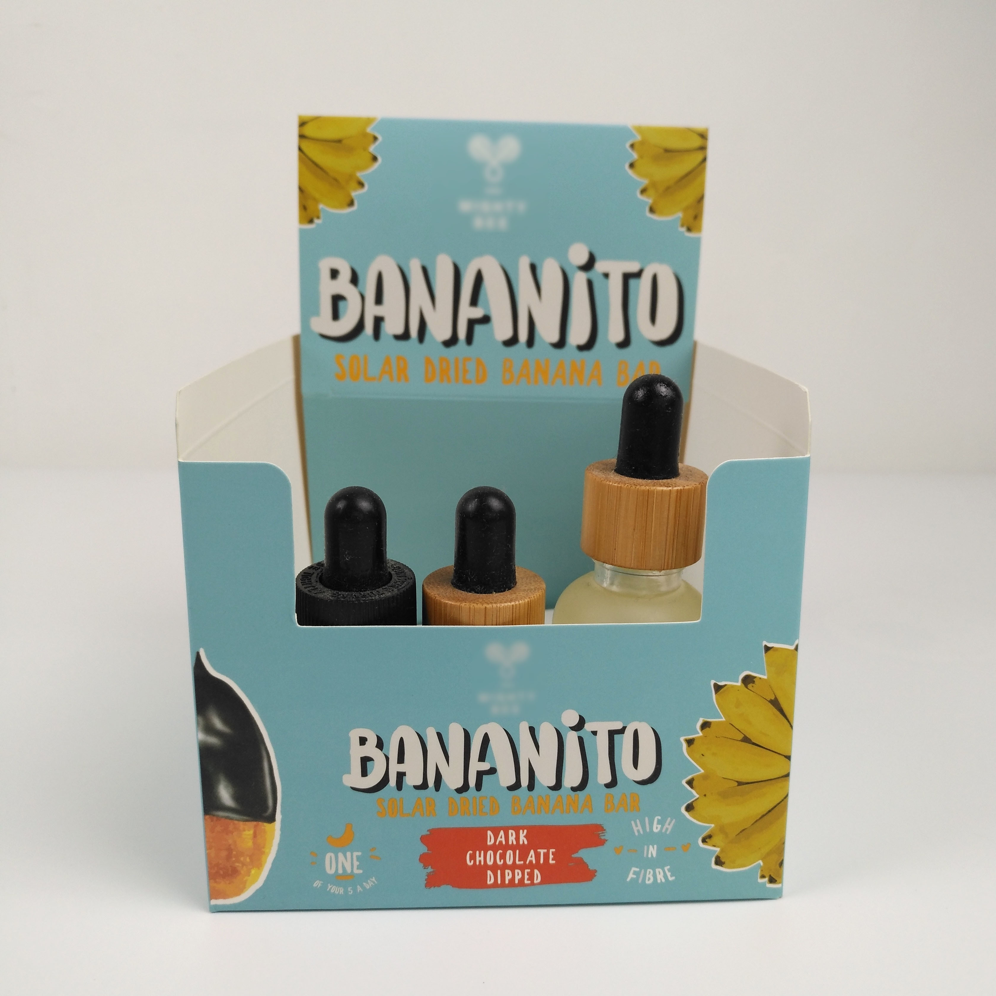 مخصص للطي الكرتون الكرتون المسيل للدموع عرض مربع ، الكرتون المضلع PDQ عداد البيع بالتجزئة وجبات خفيفة مربع التعبئة والتغليف ورقة