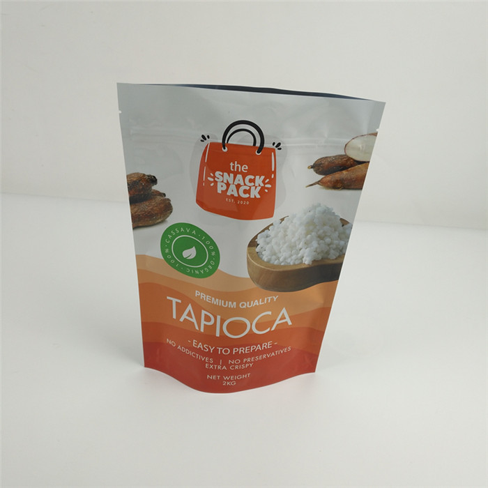 فلف فويل 200 جرام 7 أوقية أكياس تغليف أغذية زيبلوك لمسة نهائية غير لامعة