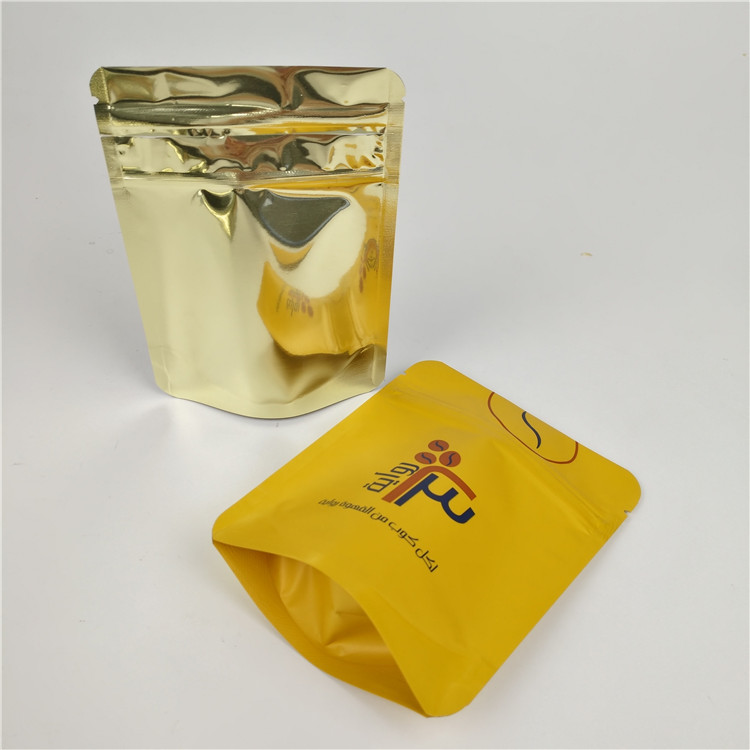 حقيبة MOPP Matte Child Proof Mylar مع نافذة شفافة