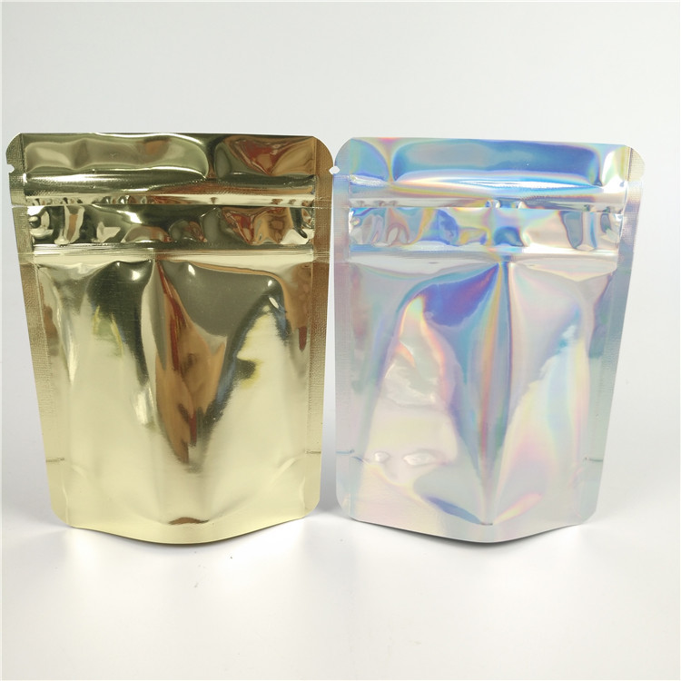 SGS 200g رائحة حقيبة Ziplock البلاستيكية CMYK مع نافذة