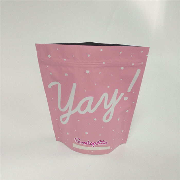 MOPP أكياس رقائق الألومنيوم المعدنية Ziplock ماتي بلوري الطباعة