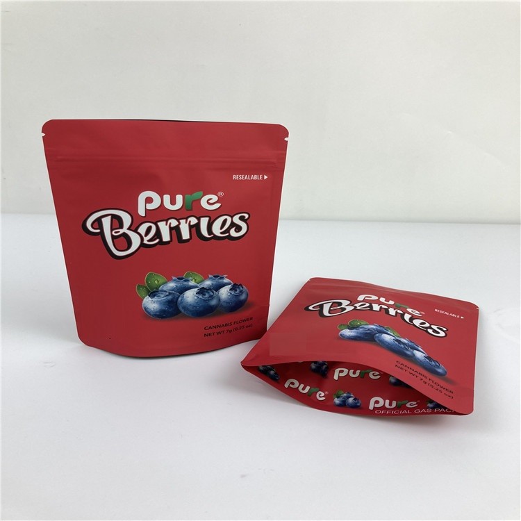 PET CPP BOPP VMPET Gummy Cookie Bags رقائق الألومنيوم 14g ISO