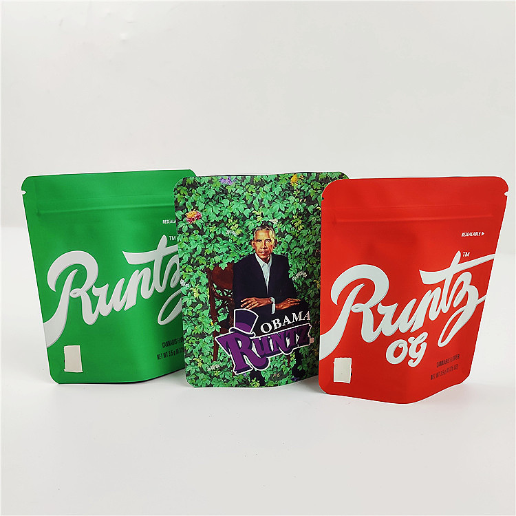 أكياس SGS 100mic CMYK قابلة للتحلل للرائحة قابلة للإغلاق VMPET MOPP