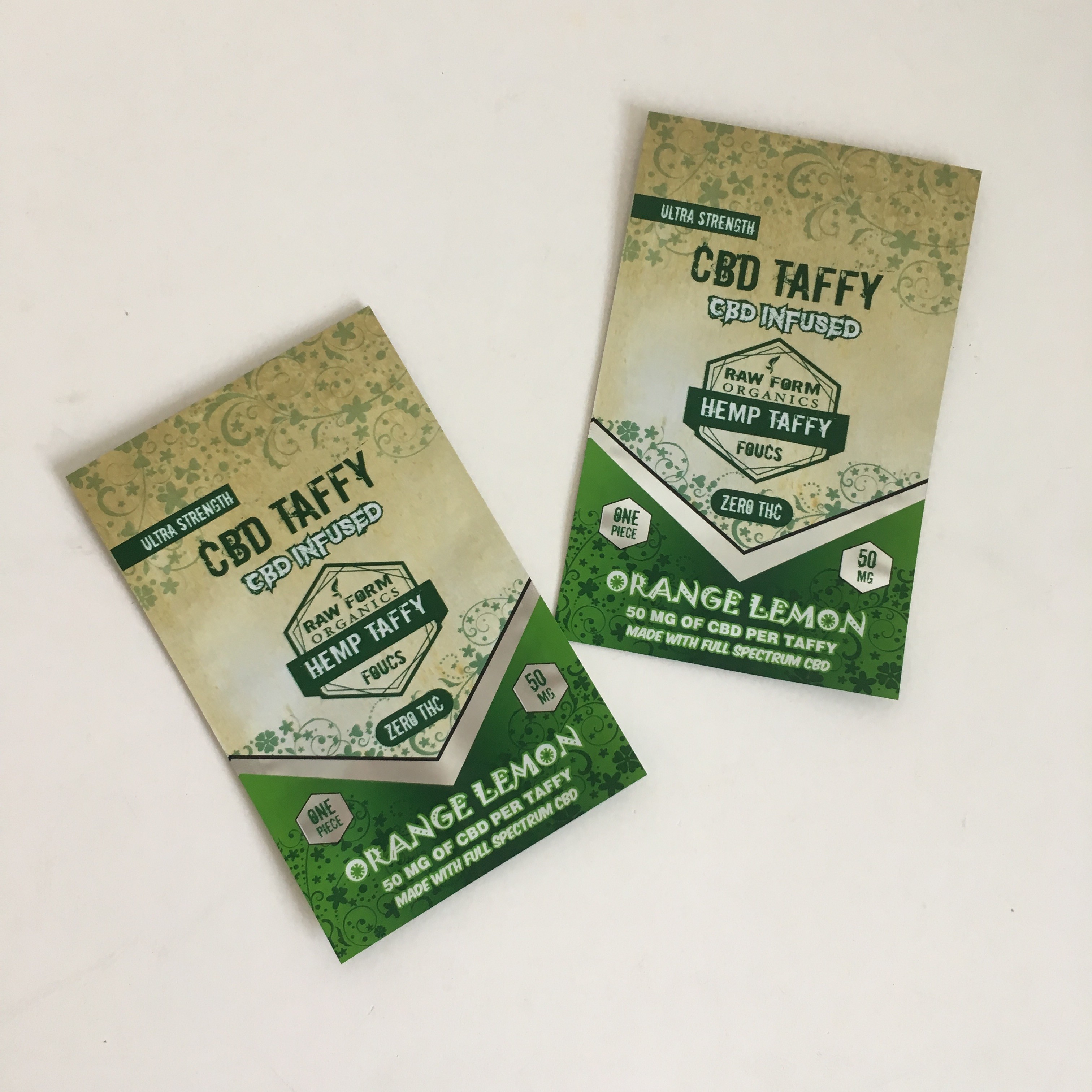 أكياس مايلر المقاومة للرائحة Ziplock Cannabis Flower Plastic CBD المحشوة 50mg 100mg أكياس الحلوى Gummies Mylar
