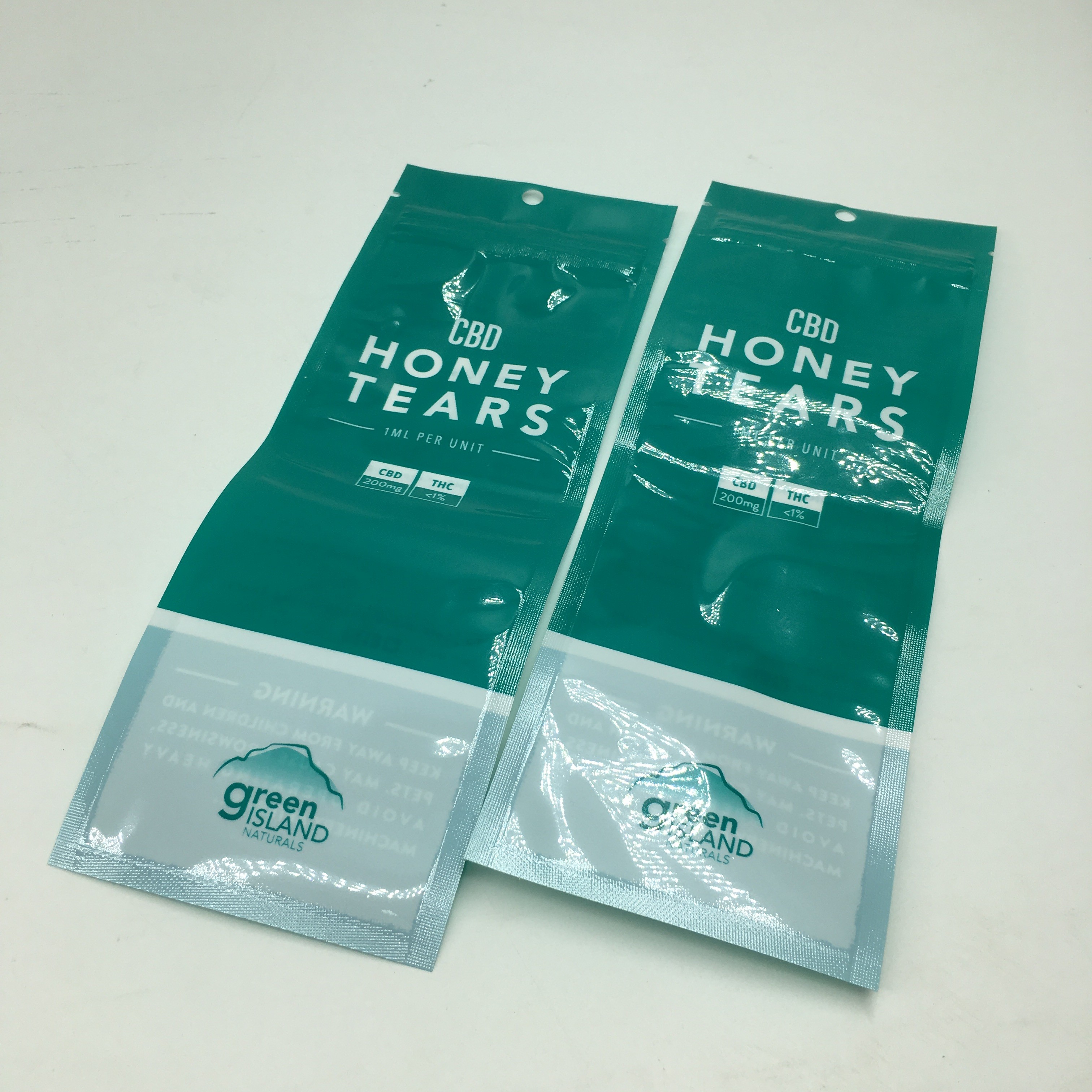 SGS ISO VMPET Ziplock أكياس بلاستيكية التعبئة والتغليف Cbd Honey BOPP