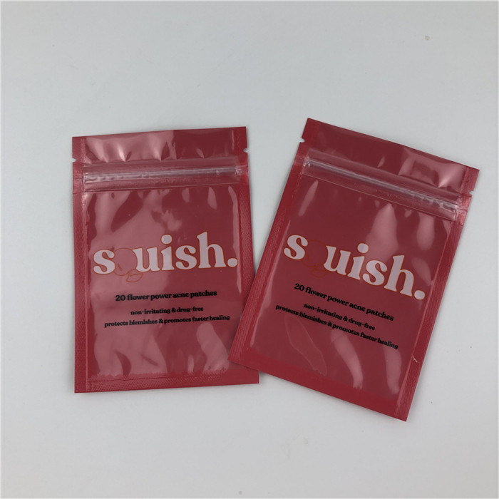 120mic MOPP Gravure Mylar Zipper Bag 0.7c Al مع نافذة أمامية واضحة