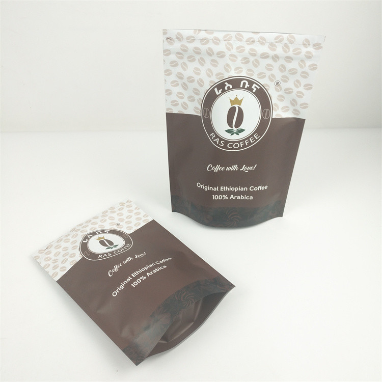 أكياس بلاستيك VMPET Doypack للتغليف مقاومة للرائحة Pantone CMYK 120 ميكرون