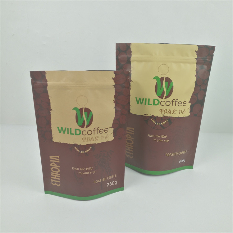 Matt VMPET Smell Proof Zipper Pouch CMYK Pantone 240 Microns