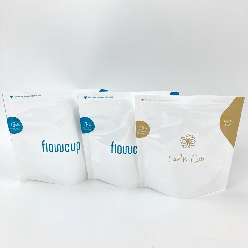 حقيبة التطهير بالبخار معقم الميكروويف RCPP مغلفة بحفر PET