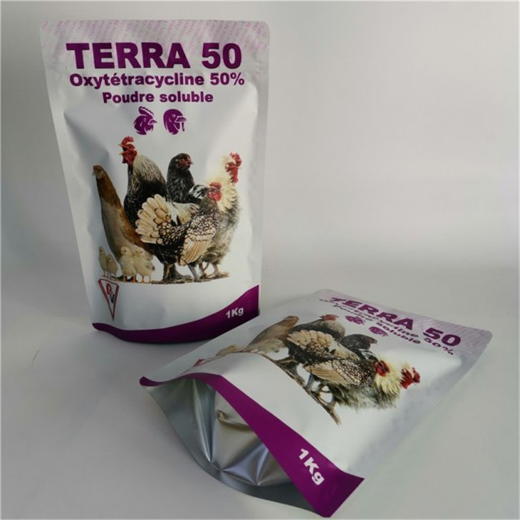 240mic Pantone أغذية الحيوانات الأليفة الحقيبة MOPP VMPET Mylar Feeds Packing Bag