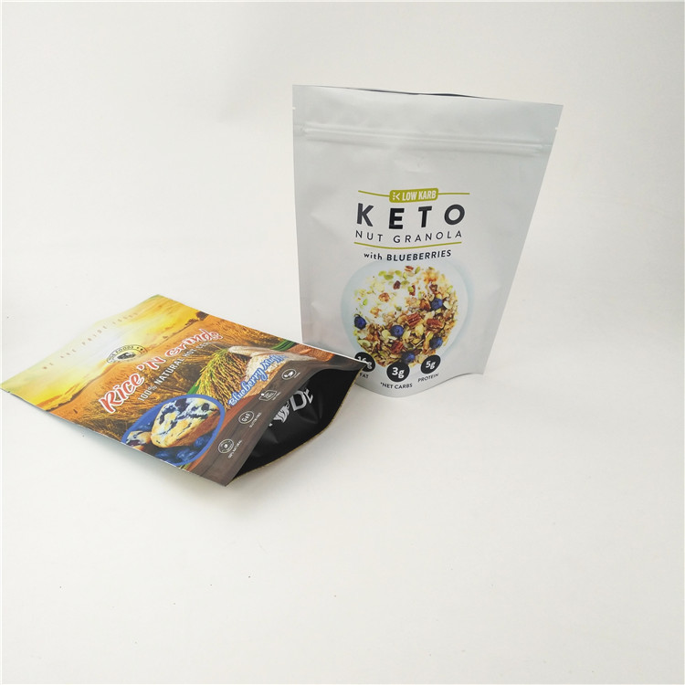 CMYK CPP حقيبة مايلر قابلة للإغلاق متجمد الوقوف Doypack زيبر 120mic MOPP