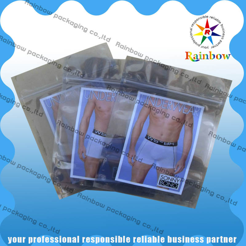 PET / PET / PE شركة التصفيح مكافحة ساكنة كيس الألومنيوم الشفاف مع زيبلوك