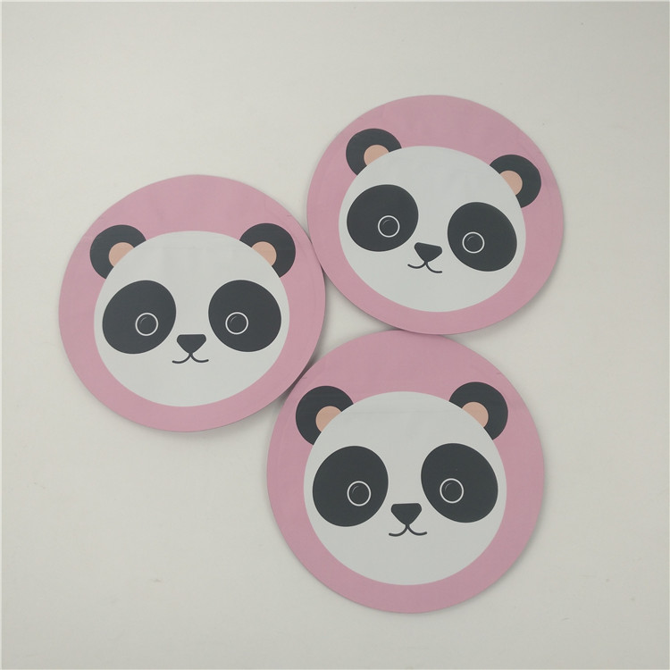 3.5 Gram Round Mylar Bag Cbd Weed Hemp VMPET مع زيبلوك للأطفال