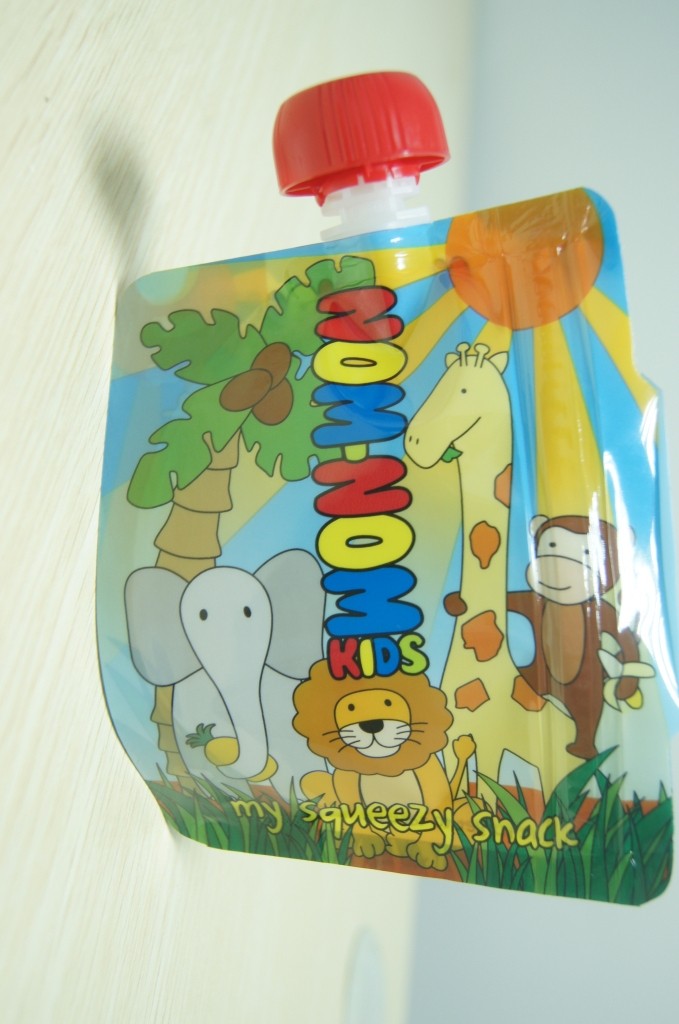 المواد المخصصة أغذية الأطفال الألومنيوم احباط صنبور الحقيبة التعبئة والتغليف مع الطباعة الكاملة