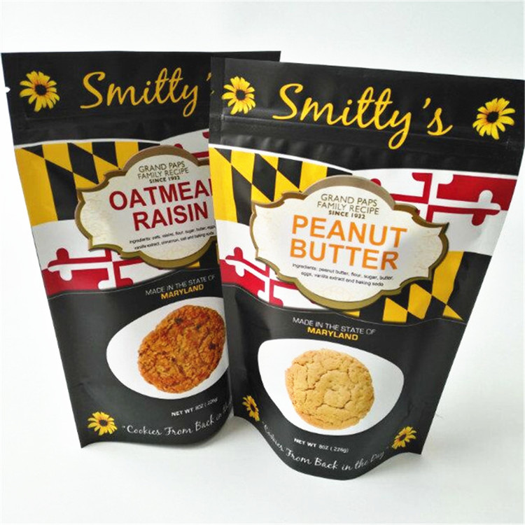 الأفعى Doypack الغذاء الوقوف الحقائب 12C CMYK MOPP البلاستيك زيبر حقيبة