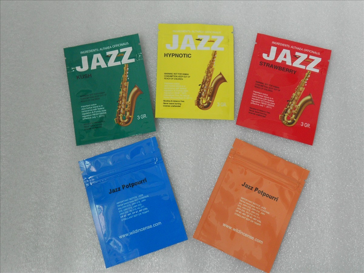 PET / VMPET / PE حقيبة التعبئة والتغليف البخور العشبية مع CMRK أو الطباعة بانتون