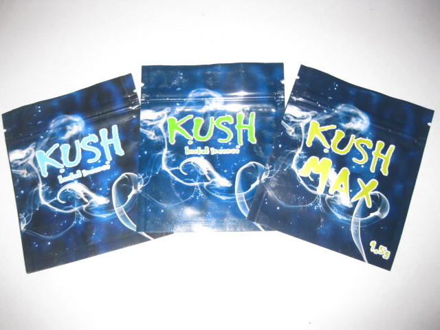 100 ميكرون مخصص PET / VMPET / PE أكياس التعبئة والتغليف البخور العشبية