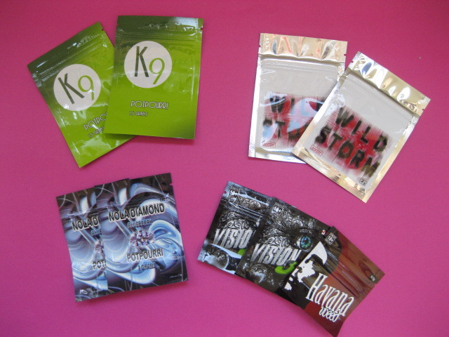 OEM مخصص العشبية البخور تغليف الحقائب مع الرمز البريدي قفل