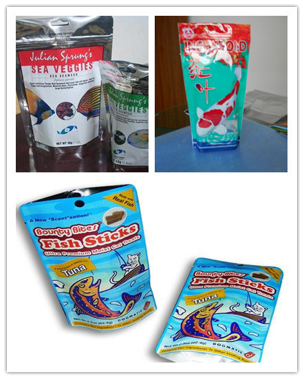 أوكسو - التعبئة والتغليف وجبة خفيفة وجبة خفيفة التعبئة والتغليف ، 100 ٪ إعادة تدوير أغذية الحيوانات الأليفة سستة أكياس مايلر الغذائية