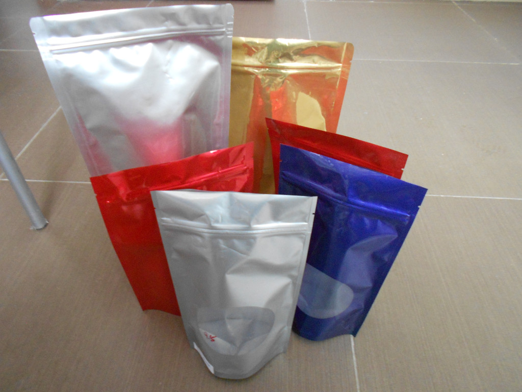 مخصص PET / PA / AL / PE / LDPE الوقوف Ziplock مايلر الغذاء الحقائب البلاستيكية التعبئة والتغليف